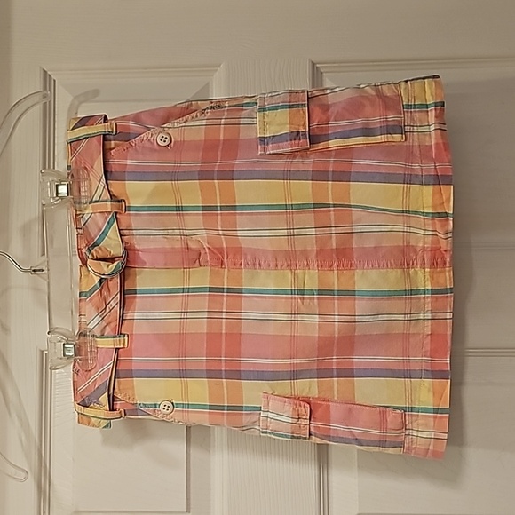 Ralph Lauren Girl's 10 Plaid Skirt with Attached Shorts Underneath & Belt - Picture 1 of 6